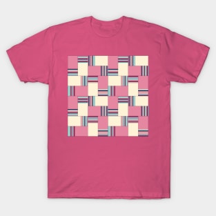 Pink Rainbow Tiles T-Shirt